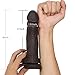 Realistic Silicone Dildo with Strong Suction Cup for Sex Toys, LUV-SPOT Body-Safe Material Hands-Free Lifelike Penis Adult Sex Play for Women and Couples