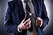 RFID Leather Wallets for Men - Bifold Slim Mens Wallet money clip card holder, Black