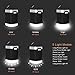Camping Lantern 5 Modes 13000mAh Portable LED Emergency Lantern Power Bank IP65 Rechargeable Camping Equipment Flashlights for, Hiking,Hurricanes, Storms, Outages.