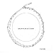 Artilady layer opal choker necklace for women ¡­ (SILVER OPAL)