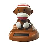 Toysmith 2508 Solar Sock Monkey Novelty