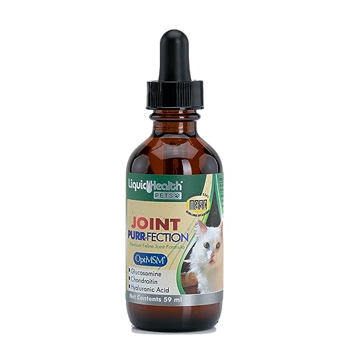 LIQUIDHEALTH 2.3 Oz Liquid Cat Glucosamine Joint PurrFection Hip and