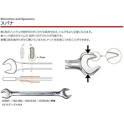 Bahco 6M-34-36 D3110 Double open end Wrench, 34mm x