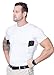 AC UNDERCOVER Concealed Carry Shirt for Men CCW Tactical Holster Shirt Holster Shirt Concealed Holster Compression Shirt (White, X-Large)