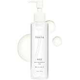 Herna Rice Pore Care PHA Blackhead Remover Cleansing Oil - Makeup & Blackhead Remover, Pore Care with PHA & 10 Seed Oils, Lightweight Pore Cleanser, for Normal & Oily Skin 5.07fl.oz(150ml)