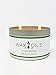Wax and Oils Soy Wax Aromatherapy Scented Candles (Evergreen) 16 Ounces. Singlethumb 3