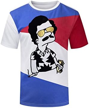 Trending Apparel New Men Bart Simpson Narcos Style