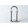 Amarine-made-Stainless-Steel-Marine-Boat-Stern-Bow-Eye-Tie-Down-U-Bolt-38-Dia-3-12-Thread-Lenght-5-Overall-Length-07851S