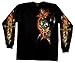 Hot Leathers mens Motorcycle powersports base layer tops, Black, X-Large US