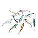 Discover Fish Fishing Lures Bass Trout Muskie Minnow Topwater Hard Plastic Swimbaits Lifelike Artificial Mens Pro Fish Lure Baits withTreble Borb Hooks Freshwater Saltwater
