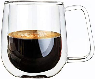 Large 450ml Stoneware Barrel Shape Mug Cups (green)