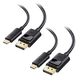 Cable Matters 2-Pack, 32.4Gbps Bidirectional USB C