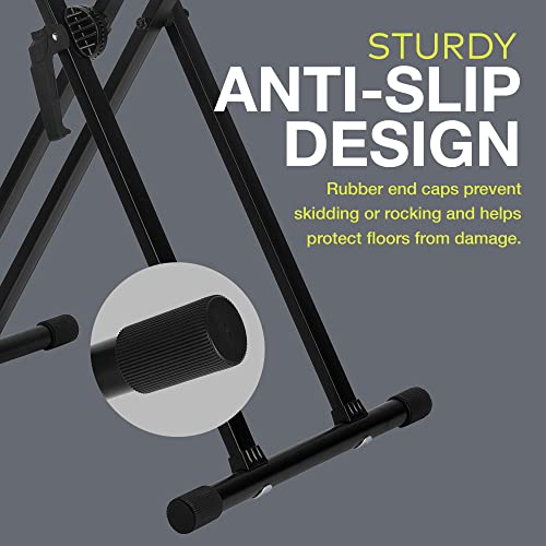 Knox Gear Adjustable Keyboard Stand Double X Folding Electric Piano