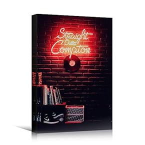 signwin Canvas Wall Art Light Quotes Bedroom Industrial...