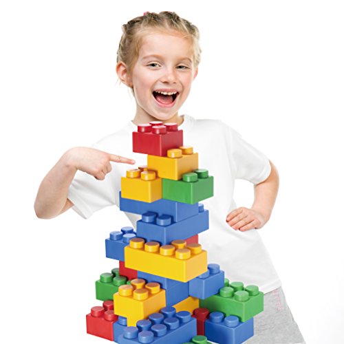 UNiPLAY Jumbo Soft Building Blocks - Plump Series (60pcs), Educational and Creative Toys, Food Grade Material(Antibacterial), Non-Toxic, BPA Free, 100%Safe for Kids, Toddlers, Baby, Preschoolers - Thumbnail 7