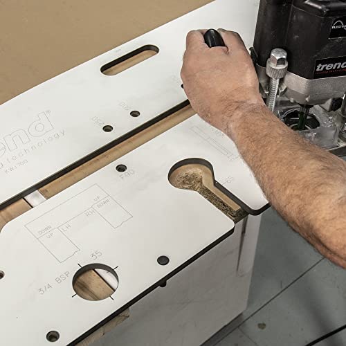 Trend Kitchen Worktop Jig For Precise Worktop Joints, Router Jig For Laminate, Solid Timber And