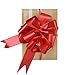 Christmas Bows for Presents, Holody Pull Bows and Ribbons Bulk for Xmas Gifts Wrapping Wreaths Decoration Red Colors Large and Small, 5