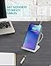 Wireless Charger, Seneo Qi Certified 7.5W Fast Wireless Charging Stand Compatible with iPhone X/ 8/8 Plus, 10W Fast Wireless Charger Stand for Galaxy Note 9/8/5 S9/ S9+S8/S8+ (with QC 3.0 Adapter)