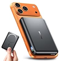 for Magsafe Portable Charger, Power Bank, 10000mAh Wireless Magnetic with Type-C 20W PD Fast Charging, LED Display for Magsafe Battery Pack,Wireless Portable Charger for iPhone 17/16/15/14 all Series