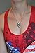 UBBC Angel Necklace, Silver Tone Stainless Steel Pendant Necklace For Women