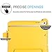 HDE Kids Case for iPad Mini 2 3 -Shock Proof Rugged Heavy Duty Impact Resistant Protective Cover Handle Stand for Apple iPad Mini 1 2 3 Retina (Yellow)