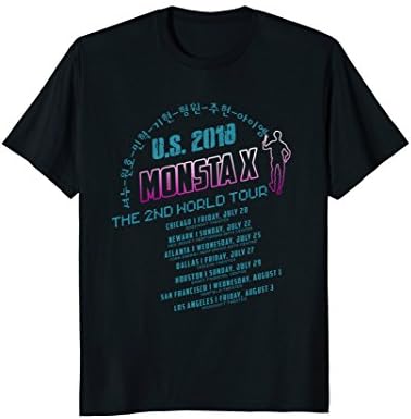 MONSTA X U.S. 2018 TOUR SHIRT