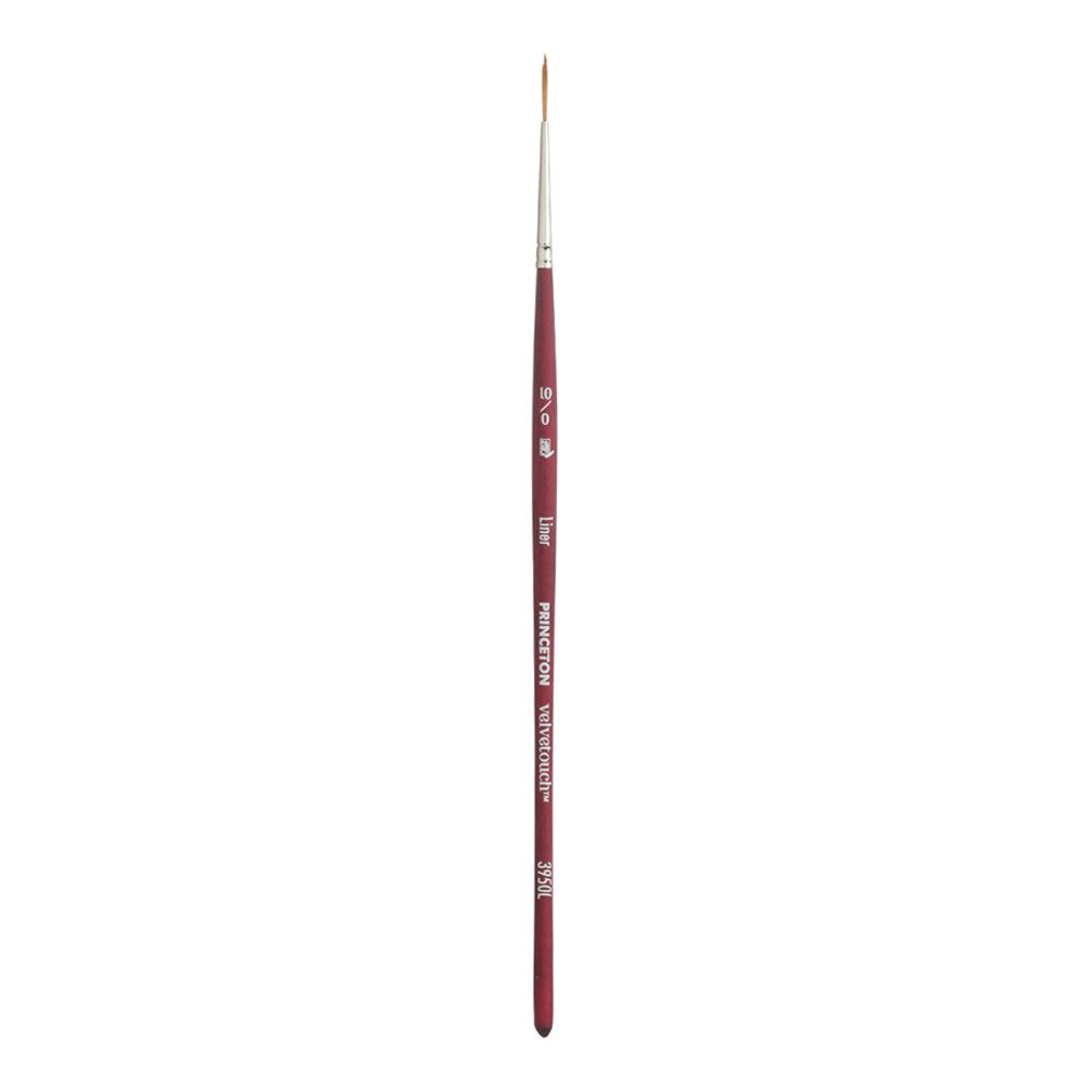 Princeton P3950L100 Velvetouch Syn Sh Liner Size 10/0
