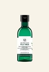 The Body Shop Tea Tree Duo Set Vegan Cleanser 150ml Mattifying Toner 250ml Oily view 3