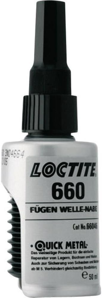 Loctite 267328 660 High Strength Quick Metal Retaining Compound for Gap Filling, 50ml