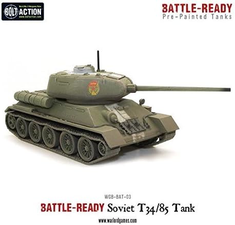 T34 Battle Ready Tank, Bolt Action model