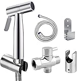 Bidet Sprayer - Handheld Bidet Toilet Hose Diaper Sprayer/No Leaks-Stainless Steel Toilet Washer Diaper Sprayers for Personal Hygiene, Lilacous
