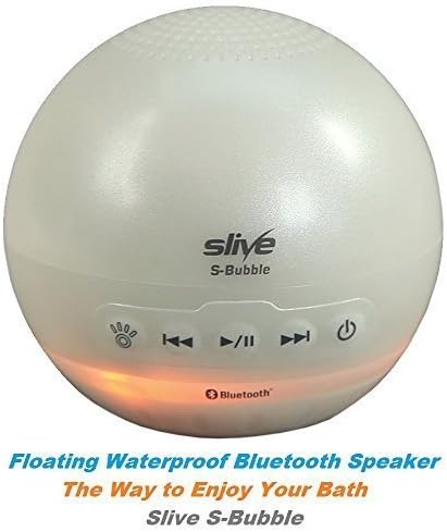 S-Bubble: Floating Waterproof Bluetooth Speaker (White)