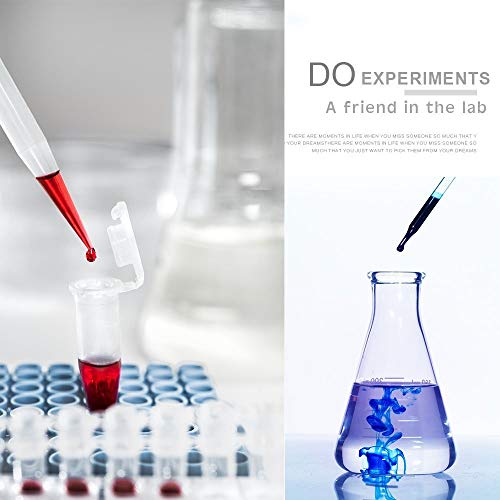 100 pcs White 3ML Capacity Disposable Plastic Eye Dropper Set Transfer Graduated Pipettes Calibrated Dropper for Essential Oils & Science Laboratory - Thumbnail 3