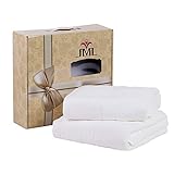 Jml Luxury Bath Towels, Bmaboo Towel Set(2 Pack, 27