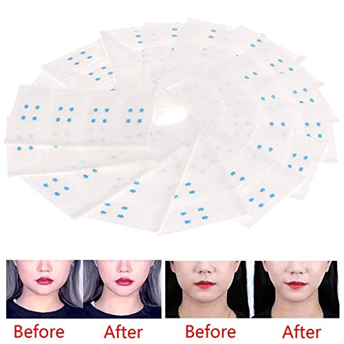 Yesbaby 40pcs V-Shape Face Maker Facial Label Lift Up Chin Adhesive Tape