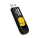 ADATA UV128 64GB USB 3.0 Retractable Capless Flash Drive, Yellow (AUV128-64G-RBY)