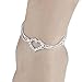 ABC Three Layers of Love Anklet Chain