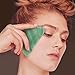 Jade Roller for Face Gua Sha Set Facial Natural Stone Massager Anti-Aging Roller Body Eyes Neck Lymphatic Drainage Tool Reduce Wrinkles Womens Gifts