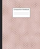 Composition Notebook: Pretty Wide Ruled Paper Notebook Journal | Wide Blank Lined Workbook for Teens by Nifty Composition Notebooks