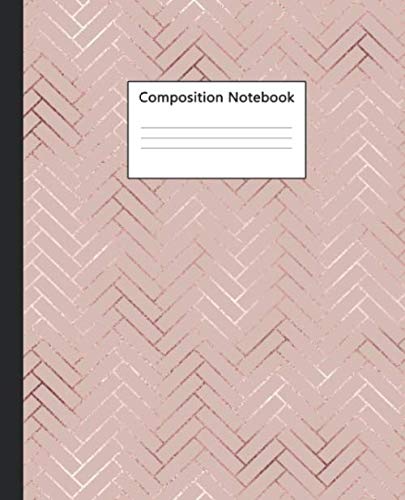 Composition Notebook: Pretty Wide Ruled Paper Notebook Journal | Wide Blank Lined Workbook for Teens by Nifty Composition Notebooks