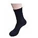 Men's 5-Pack Solid Color Cashmere-Wool Crew Socks