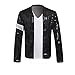 Xfang Adult perfom Holiday Party Dance Jacket Costume with Glove