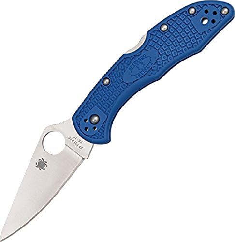 spys Hunting Knife Fishing Knife Sporting Knife Delica 4 Knife, Blue