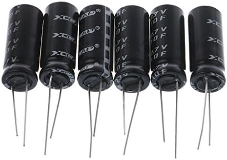 FXCO 6x 2.7V 10F Cylindrical Ultra Super Farad Capacitor High Power Supercap 10x26mm