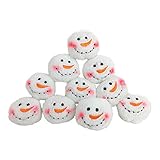 Dennis East Snowball Fight, 10 Plush Snowman Balls, Snowball Fun, Indoor Play Set