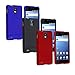 Importer520 Snap-on Rubber Coated Case Compatible with Samsung SGH-i997 Infuse 4G, 3in1 Combo(Black, Red, Blue)