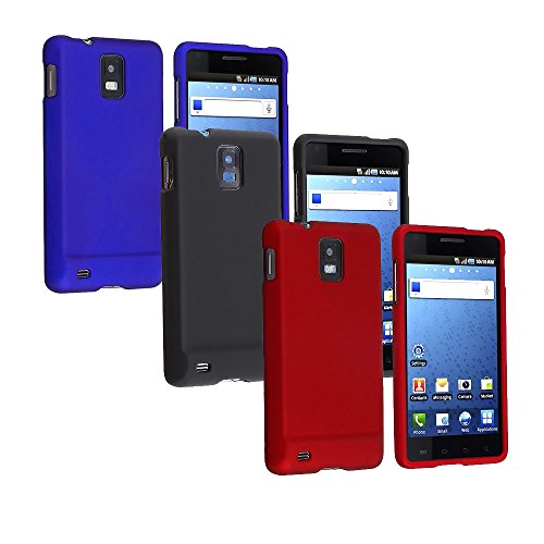 Importer520 Snap-on Rubber Coated Case Compatible with Samsung SGH-i997 Infuse 4G, 3in1 Combo(Black, Red, Blue) Importer520 Snap-on Rubber Coated Case Compatible with Samsung SGH-i997 Infuse 4G, 3in1 Combo(Black, Red, Blue)