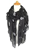 GERINLY Animal Print Scarves: Cute Pandas Pattern Women Wrap Scarf