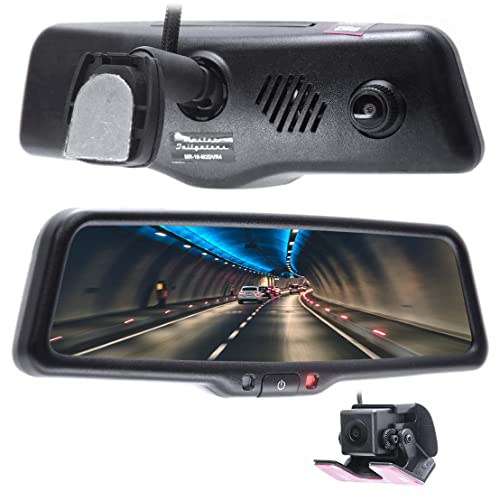 Master Tailgaters 10" OEM Rear View Mirror Dash Cam with 10" LCD Screen Rearview Universal Fit