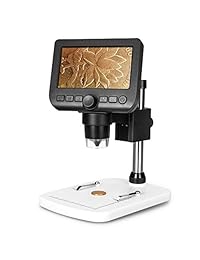 Mustcam   Microscopio digital multifuncional LCD de 4,3 pulgadas, 600 aumentos, captura de vídeo y...